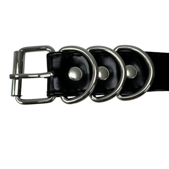 Gothic Black Belt Punk Emo Metal Alternative Horror Deathrock Witchy Vampire S - Picture 2 of 6